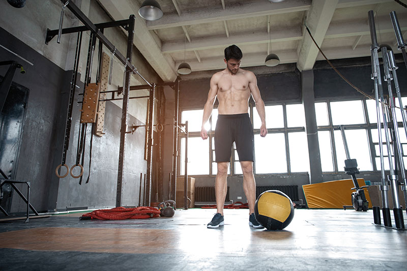 Medicine Ball Overhead Throw