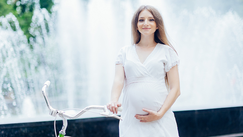 Mountain Biking While Pregnant