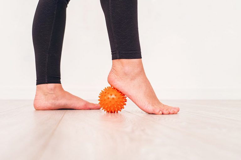 How to Use a Massage Ball for Foot Pain | Fit Active Living