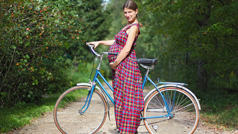 Mountain Biking While Pregnant